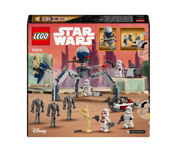 LEGO Star Wars™ 75372 Zestaw z żołnierzem armii klonów i droidem - 1203565 - zdjęcie 8